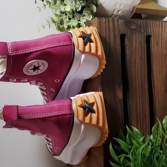 CONVERSE RUN STAR HIKE HI PLATFORM SESONAL COLOR  UNISEX WOMENS  SZ / 172362C - Picture 11 of 16